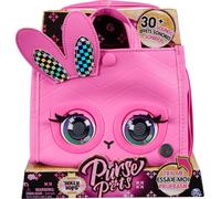 Spin Master Purse Pets Porte-monnaie interactif mignon avec son et yeux mobiles Lapin 6066782