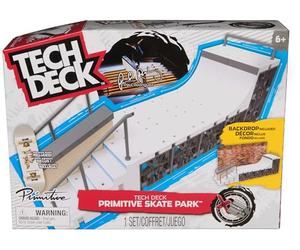 Spin Master Tech Deck Primitive Skate Park de X-Connect Kit de rampes personnalisables et constructibles avec une planche à doigts pour enfants à partir de 6 ans