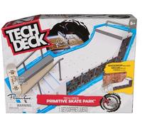 Spin Master Tech Deck, Primitive X-Connect Skate Park, Set avec Rampe à Personnaliser et à Construire avec Fingerboard Exclusif, Jouets pour Enfants à partir de 6 Ans
