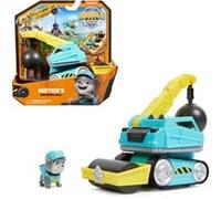 Rubble & Crew Ruben & Compagnie - Véhicule Figurine Molly - Voiture Figurine Pat Patrouille À Collectionner - Dessin Animé Aventures Constructions - Pat Patrouille Jouet - Voiture Enfant - Jouet Enfant 3 Ans Et +