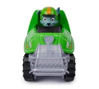 PAW Patrol - Pat Patrouille - Véhicule Figurine Rocky Jungle Pups - Voiture Figurine À Collectionner - Thème Jungle - Pat Patrouille Jouet - Voiture Enfant - Jouet Enfant 3 Ans Et +