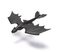 Dreamworks Dragons - How to Train Your Dragon - Figurine Volante Krokmou 38 Cm - Figurine Krokmou Qui Vole comme dans Le Film Quand on La Lance - Mouvements Réalistes - Jouet Enfant 4 Ans Et +