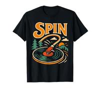Spin Music Lover Tourne-Disque Vinyle rétro années 70 T-Shirt