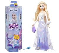 Spin & Reveal La Reine des Neiges-Elsa- Mattel Poupée Surprise Disney HTG25