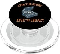Spin The Story Live Legacy Lecteur Vinyle PopSockets PopGrip pour MagSafe