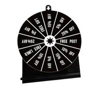 Spin Wheel - Roue de prix, de chance en acrylique avec support