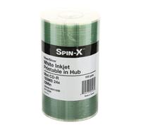 Spin-X 100 24x Mini CD-R Support vierge 22 min 193 Mo Hub jet d'encre blanc