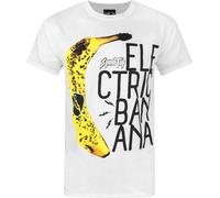 Spinal Tap T-shirt officiel homme Electric Banana NS4828 (XL) (Blanc)