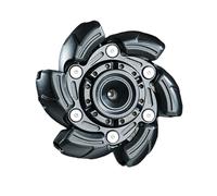 Spinateur de Main Facile à Utiliser Jouet de soulagement Fidget Stress Portable Enfants Adolescents Adultes Alliage en Aluminium doigté Transformable Doigt gyro gyro Noir