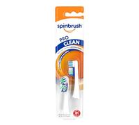 Spinbrush Pro Clean Replacement Heads, Medium, 2-Count by Spinbrush
