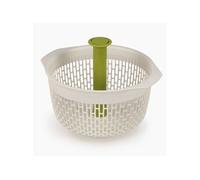 Joseph Joseph Spindola, 2 en 1 Essoreuse à Salade et Passoire pour Pâtes, Séchoir à Salade pour Laver Et Sécher, Blanc/Vert