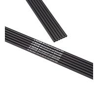 Spine 500 Arbres Flèche 27 Pouces Arbre Flèche Flèches Carbone DIY Tube Flèche Cible Fût Flèche de Chasse Arc à Poulies Arc Classique Adulte Jeunesse Tir à l’Arc Entraînement 12pcs