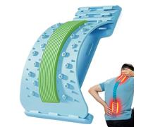 Spine Comfort Élargisseur Dorsal 3 Niveaux - Correcteur Lombaire Antidérapant - Plateau de Traction Antidérapant pour Hommes Femmes Lit Fitness Sport Yoga Récupération Corporelle Maison