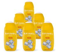 Spinel Soda, sirop avec vitamines, sans sucre ajouté, 6 x 65 ml, pour jusqu’à 60 L de boisson prête à consommer, lot de 6 sirops (Tonic)