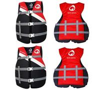 SPINERA Gilet De Natation Nylon Universel Lot De 2 50N Rouge