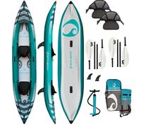 Spinera Hybris 410 Set kayak pour 2 personnes | Gonflable | incl. 2 pagaies KP-1 & pompe | Fond Drop-Stitch
