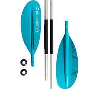 Spinera Kayak Paddle Classic Alu 4-pièces 240cm pagaie kayak double turquoise