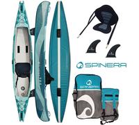 SPINERA Molveno 380 HDDS Kayak 1 personne gonflable Kanau Kayak de randonnée 385cm