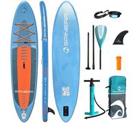 Spinera SUP Board Let's Paddle 11'6 (350cm) gonflable Allround Set avec accessoires - charge de 165kg