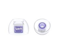 SpinFit Omni for True Wireless Earbuds & IEMs - M - Embouts brevetés en Silicone pour Remplacement (1 Paire) (diamètre de buse de 3,7 mm)