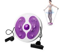 Spinfit Sculpteur de Taille, Twist Disque de Taille avec Corde de Traction,Disque de Torsion d'aérobic Fitness, Twist Disque de Taille (La couleur violette)
