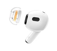SpinFit SuperFine pour AirPods Pro Gen 1 et 2 - L - Embouts et adaptateurs de rechange brevetés en silicone de qualité médicale pour un confort suprême (une paire) (embouts auriculaires installés)
