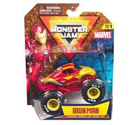SPINMASTER Monster Jam - Véhicule Marvel Monster Truck die cast - Roues souples, suspensions - Modèle aléatoire - Dès 3 ans