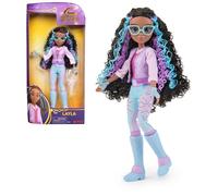 SPINMASTER Unicorn Academy - Poupée Layla 24 cm - 9 articulations, chevelure à coiffer, brosse et vêtements inclus - Dès 4 ans