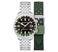 Spinnaker Bradner GMT Montre automatique 42 mm, Gravel Black, 42mm, Bradner GMT Automatic