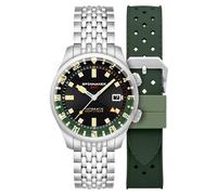 Spinnaker Bradner GMT Montre automatique 42 mm, Gravel Black, 42mm, Bradner GMT Automatic