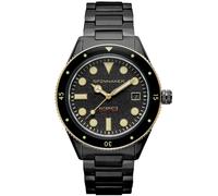 Spinnaker Cahill Mid-Size Onyx SP-5075-33 - Homme - 40 mm - Analogique - Automatique