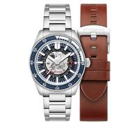 Spinnaker Fleuss SP-5118 - Montre automatique Severn Edition pour homme de 43 mm avec bracelet en acier inoxydable solide, Bracelet