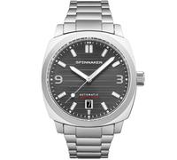 Spinnaker Hull Riviera Smoke Grey SP-5073-11 - Homme - 42 mm - Analogique - Automatique - Verre saphir