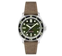 Montre - SPINNAKER - Hull Diver SP5088-03 - Mécanique - Vert - Marron