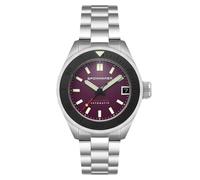 Spinnaker Piccard Montre automatique pour homme 45 mm avec bracelet en acier inoxydable SP-5098, Violet foncé., Picard automatique