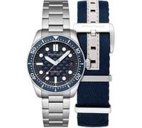Spinnaker SP-5129-11 Montre Homme Croft Mid-Size Automatique Limited Dolphin Project 40mm 15ATM