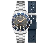 Spinnaker Spence 300 Montre automatique pour homme 40 mm avec bracelet en acier inoxydable massif SP-5097, gris, Bracelet