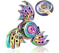 Spinner À Main Cool (Arc-En-Ciel), Jouet Du Bout Des Doigts, Gyroscope Du Bout Des Doigts En Acier Inoxydable, Gyroscope Du Bout Des Doigts En Acier Inoxydable, Cadeau De Fête, Cadeau D'anniversaire P