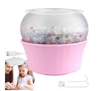 Spinner À Perles - 4.33 Inches Électrique Perls | 4.33 Inches Kit Bracelet - 7.5 Cm ABS 210g Rapide Machine À Perles Multifonction USB Pour Fabrication Bijoux Idéal Cadeau Fête Mères