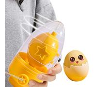 Spinner à œufs Extracteur d'œufs Mélangeur manuel de jaune d'œuf Shakers à œufs Fabricant d'œufs dorés pour œufs durs Fabricant d'œufs dorés Brouilleur d'œufs portable Shaker manuel d'œufs Spinne