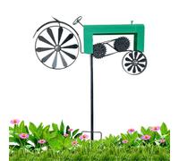 Spinner À Vent en Métal - Sculpture Éolienne Tracteur De Jardin en Métal,Moulinet pour Pelouse - pour Cour Patio Porche Arrière-Cour Pelouse Parterre Fêtes Pendaison De Crémaillère