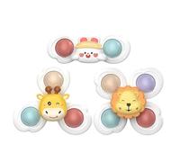 Spinner à Ventouse Collant, Jouet de Bain Robuste, 4,72 x 1,65 x 1,57 Pouces, Jouets Fidget avec Rotation, Spinner sensoriel en matériau Flexible, Jouet pour avec Jeu Amusant, Fournitures de j