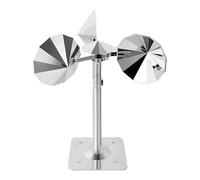 Spinner Anti-Oiseaux, Girouette Répulsive pour Jardin, Sculpture Éolienne Rotative Anti-Pigeons Extérieur pour Entrepôts Champs Toits Commerciaux Maison Parc Fermes