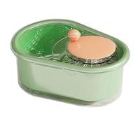 Spinner aux fruits et passoire, laveuse aux fruits, laveuse rotative efficace bol avec une brosse, lavage de légumes portable manuel avec couvercle, appareil de cuisine facile à utiliser, légume