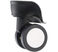 Spinner Caster,Swivel Wheels Replacement,2 Pieces A08# Suitcase Luggage Wheels Replacement Swivel Mute Casters for Trolley Black - Easy Installation Castors
