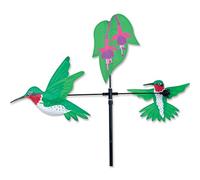 Girouette à planter - -Caroussel colibris - Décoration jardin
