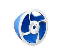 Spinner de 82mm Compatible avec 2 Avions à hélice, Base en Aluminium, Spinners en Plastique Compatible avec pièces d'avion RC