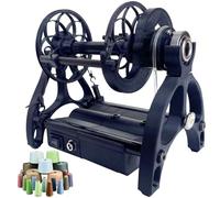 Spinner de fil électrique - Roue tournante automatique avec décalage avant et arrière, jusqu'à 800 tr/min - Parfait pour le tissage, le mélange et le roving - Grande capacité