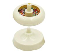 Spinner de perles pour bijoux - Mini chargeur de perles rotatif | Outil d'enfilage de bracelet DIY | Perles Spinner Bol Perles Rapide Roue String Organisateur pour Collier Faire des Bijoux
