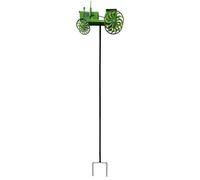 Spinner De Tracteur pour Extérieur, Sculpture De Vent De Tracteur De Ferme, Décor De Moulin À Vent en Métal, Sculpture De Vents d'art De Mouvement De Tracteurs, Décoration De Jardin, Résistant